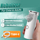 Nébuliseur Médical Silencieux en Maille | Inhalateur Asthme & Humidificateur Portable pour Enfants & Adultes