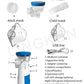 Nébuliseur Médical Silencieux en Maille | Inhalateur Asthme & Humidificateur Portable pour Enfants & Adultes