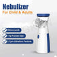 Nébuliseur Médical Silencieux en Maille | Inhalateur Asthme & Humidificateur Portable pour Enfants & Adultes
