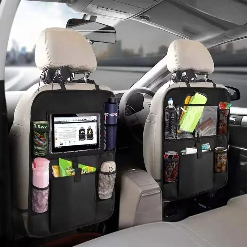 Organisateur de Siège de Voiture Multifonctionnel avec Support de Tablette | Sac de Rangement Grande Capacité