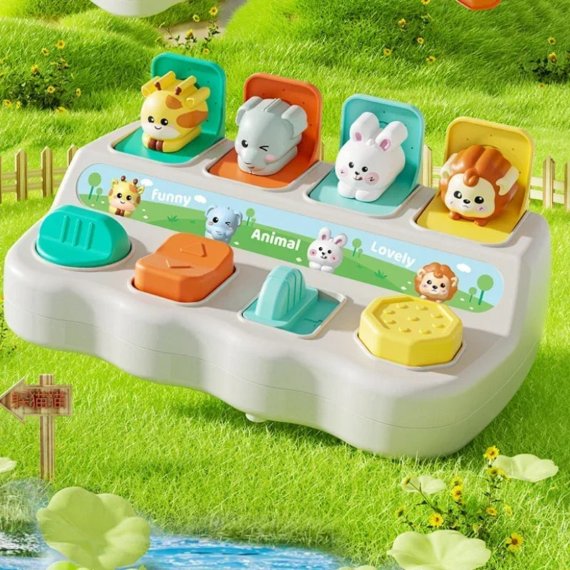 Jouets Animaux Pop-up Montessori & Boîtes d’Apprentissage