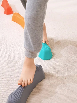 Pont d’Équilibre Sensoriel « Stepping Stone » pour Enfants